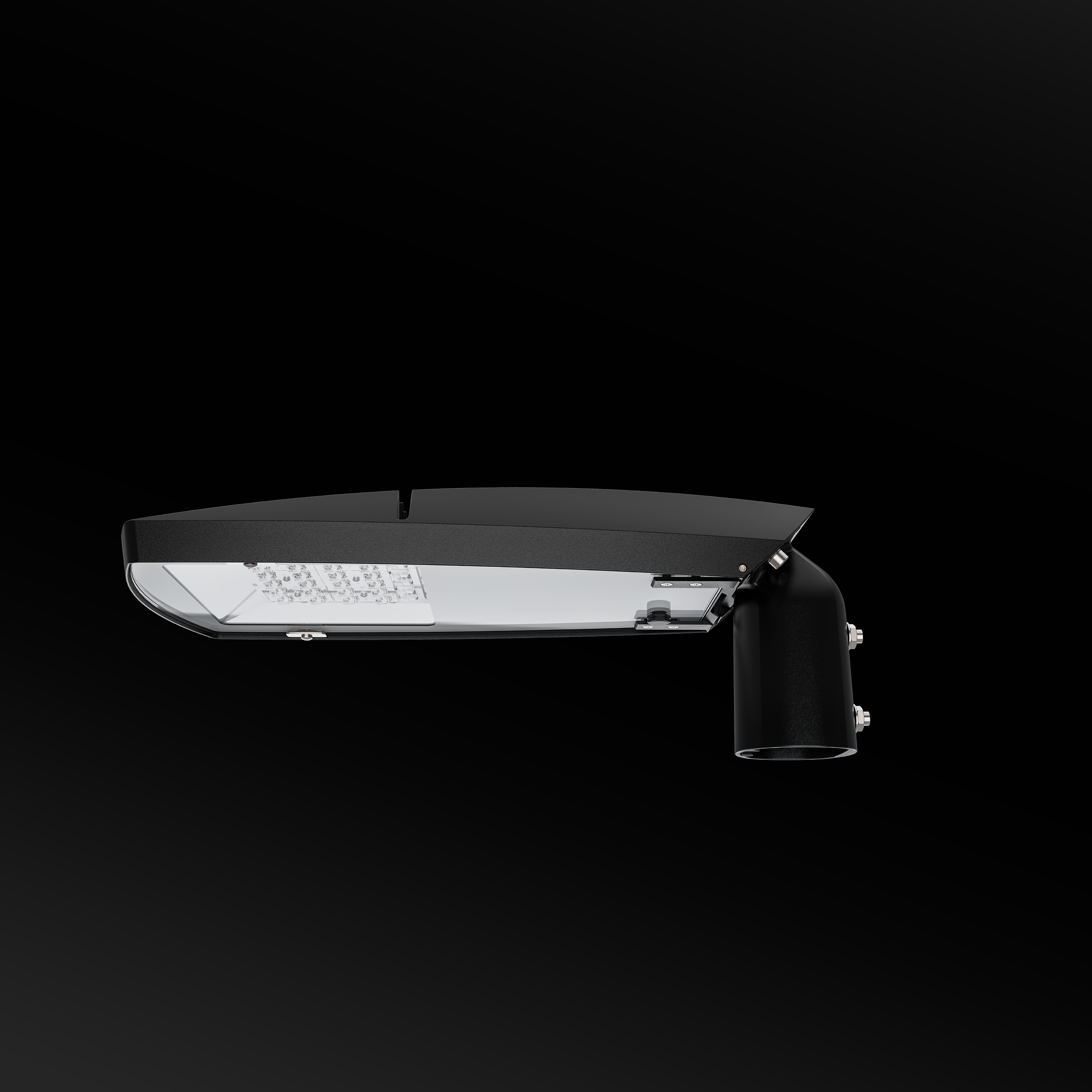 The Nox S's clean lines and subtle profile result in an elegant, modern luminaire.
