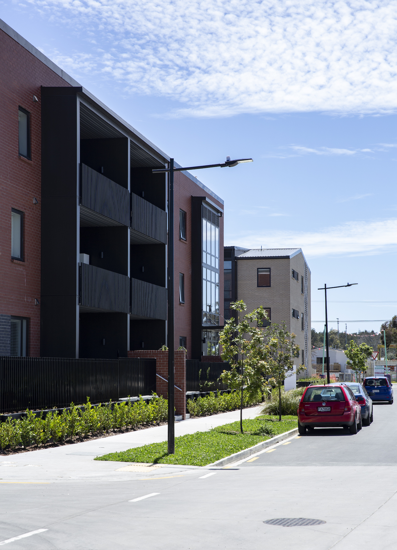 Northcote neighbourhood road illuminated by ibex lighting solutions.